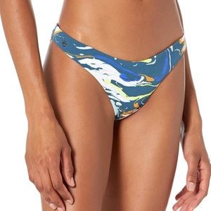 Maaji Women's Standard Marble Blue Flirt Size Medium